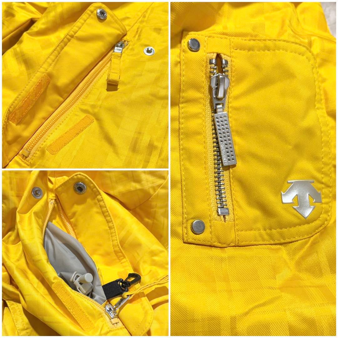 デサント　ヘリーハンセン　スノーボードウェア　スキーウェア 上下　ラクーンファー