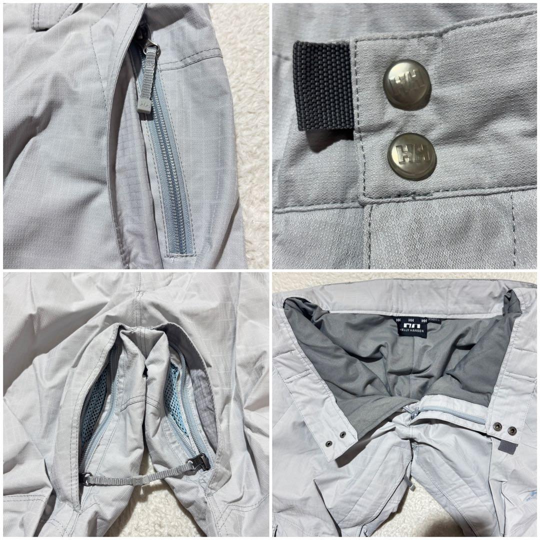 デサント　ヘリーハンセン　スノーボードウェア　スキーウェア 上下　ラクーンファー