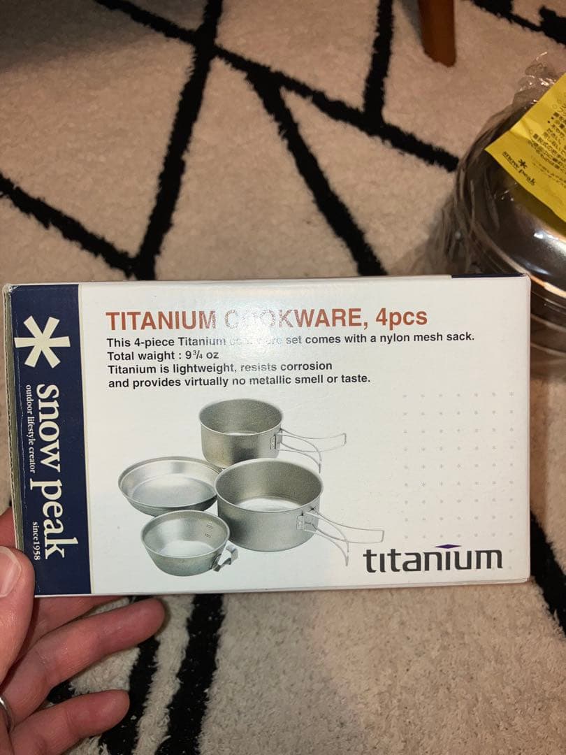 peak カップインチタン SCS-003  　 　　　　希少廃盤品