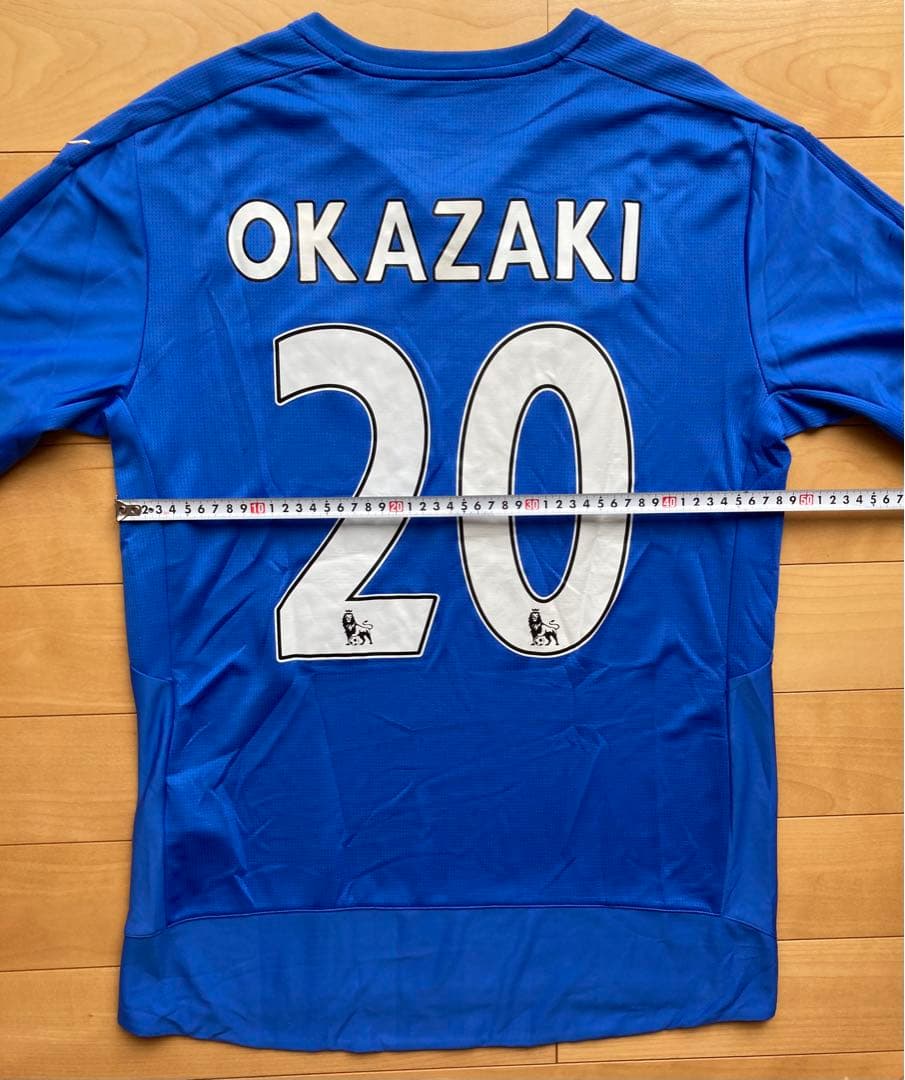 希少】レスター・シティ 岡崎慎司 15-16 ユニフォーム - メルカリ