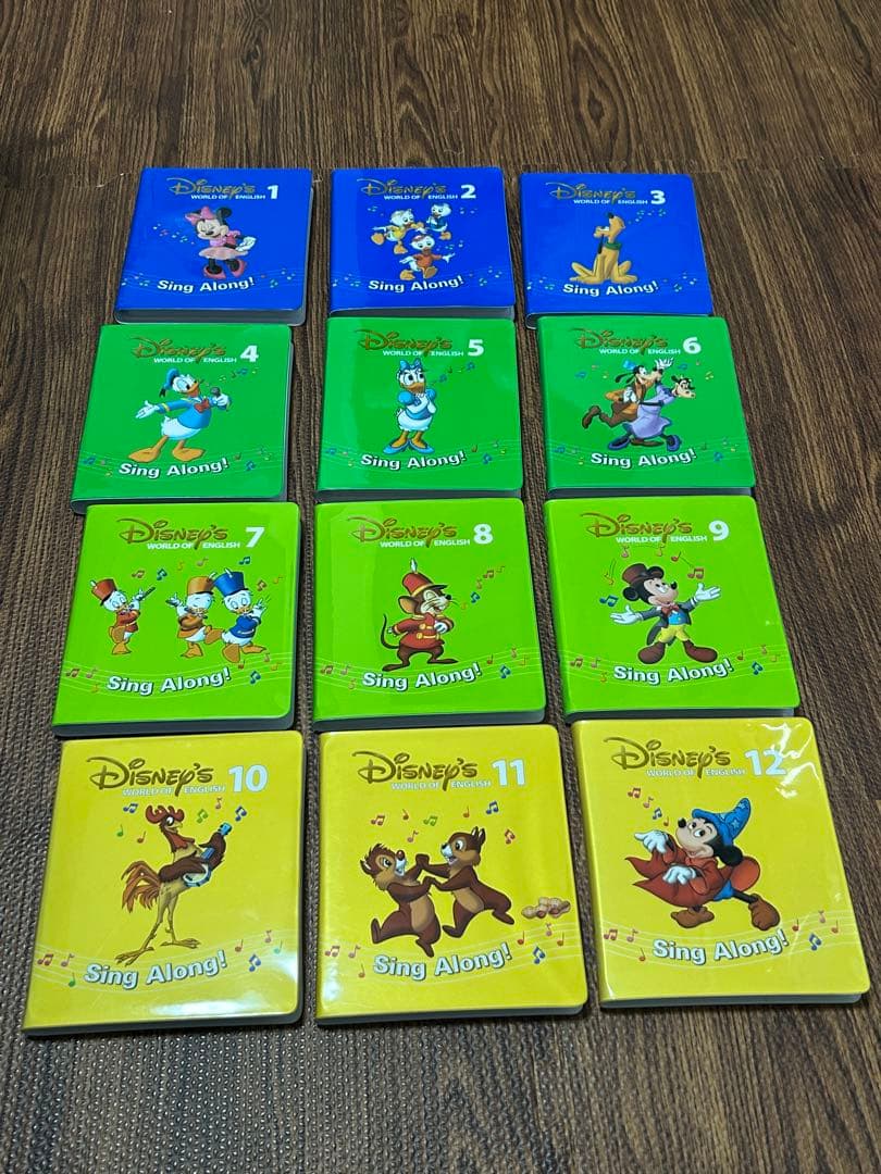 【美品・完品】ディズニー英語 English DVD 24枚セット