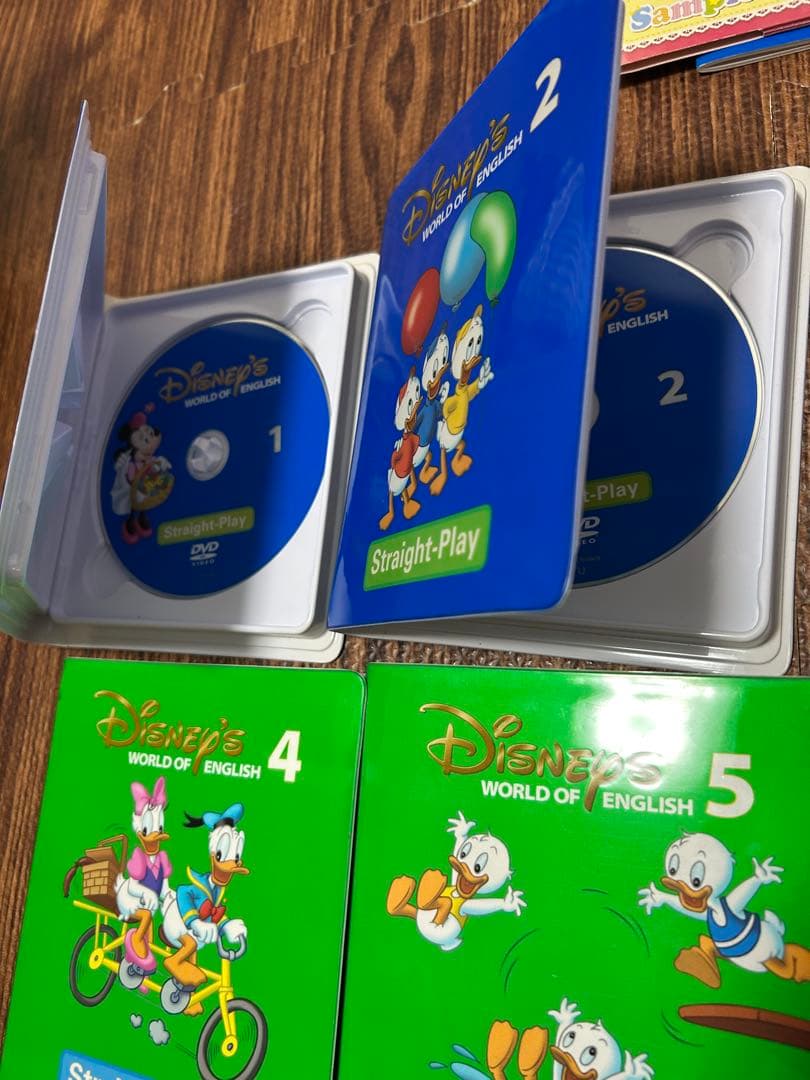 【美品・完品】ディズニー英語 English DVD 24枚セット