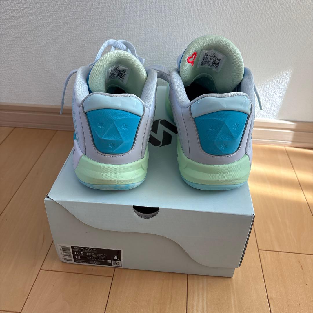 LUKA4 PF グレー/ブルー/グリーン スポーツ バスケットボール シューズ