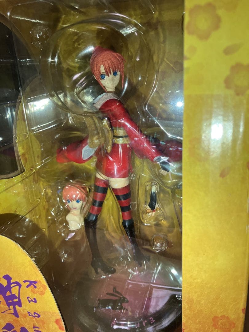 希少 メガハウス G.E.M. 銀魂 神楽 着物ver. フィギュア