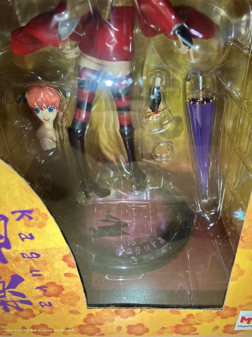 希少 メガハウス G.E.M. 銀魂 神楽 着物ver. フィギュア