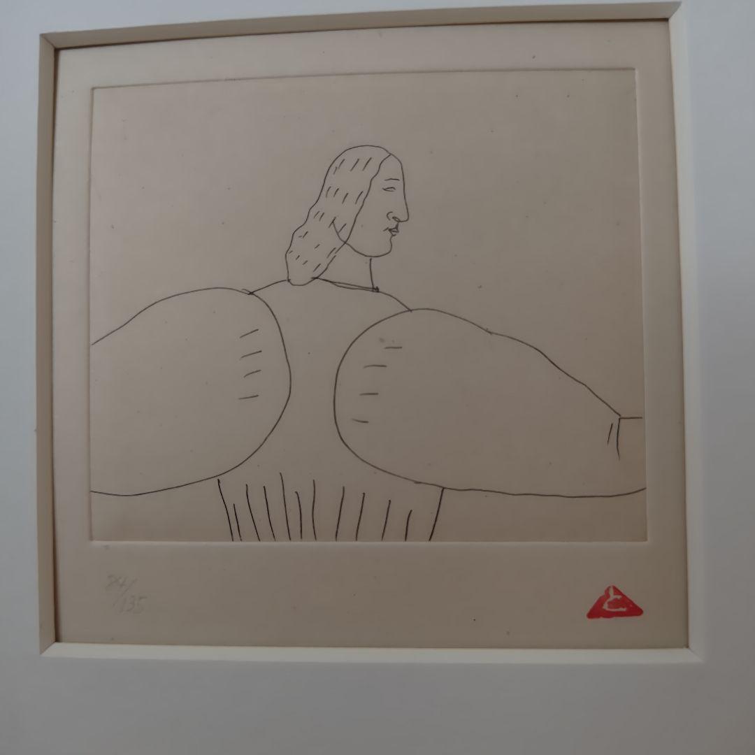 良品・処分価格】有元利夫 NOTEBOOK 1985 オリジナル銅版画 19万