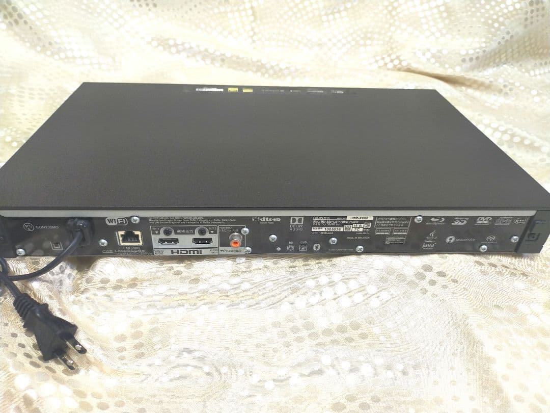 【期間限定お値引き】SONY UBP-X800 4KHDR ブルーレイプレーヤー