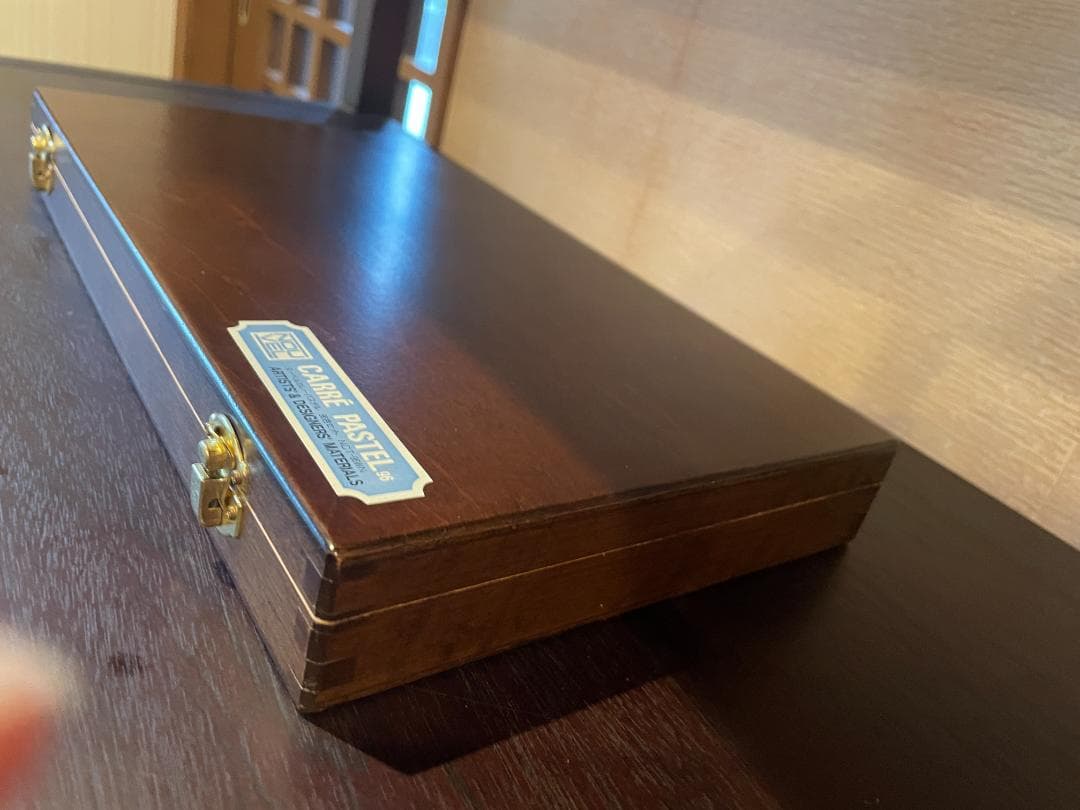 超美品❣️ヌーベルカラーパステル 96色セット ￼木箱入り ターレンスジャパン