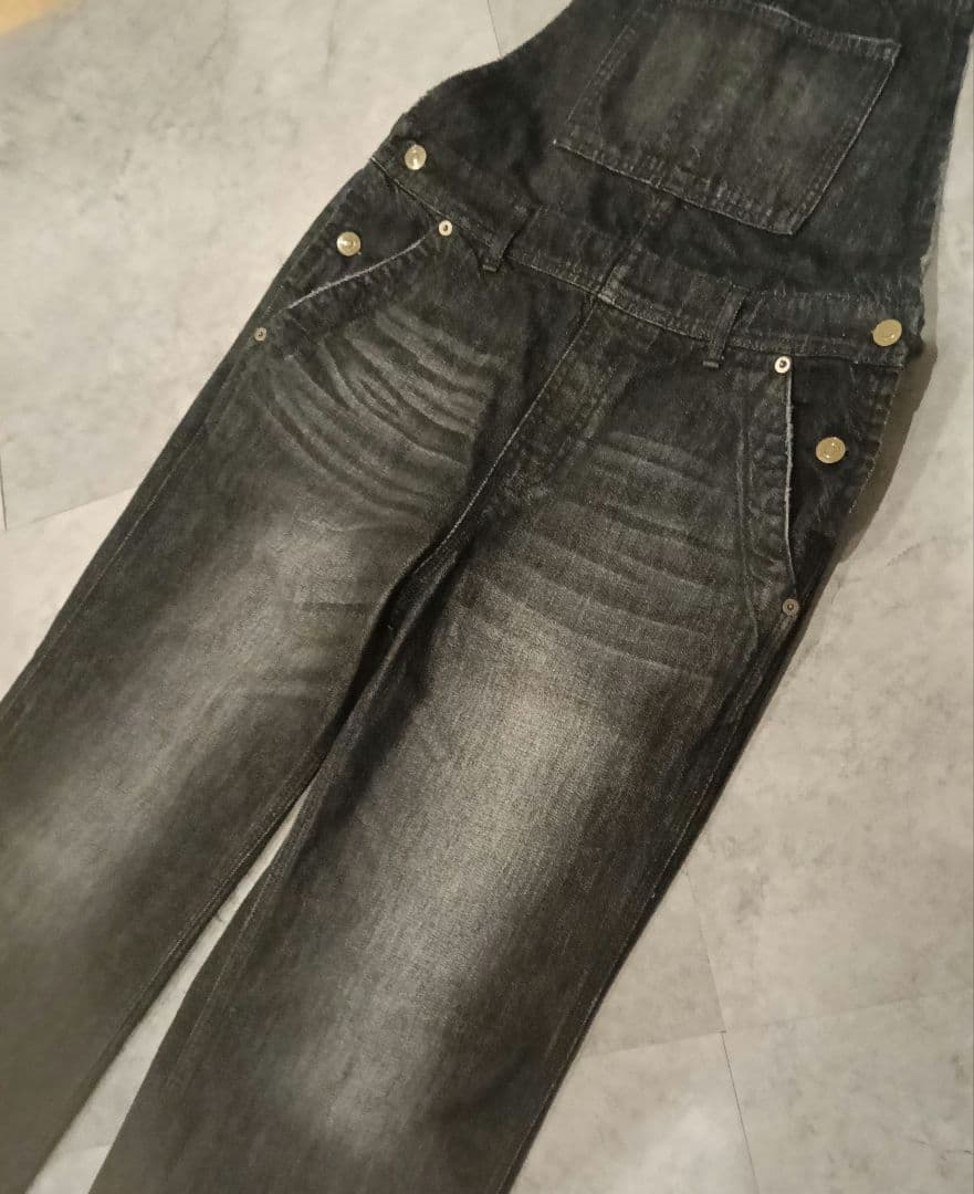 バンヤードストーム　デニムキャミサロペット　オーバーオール