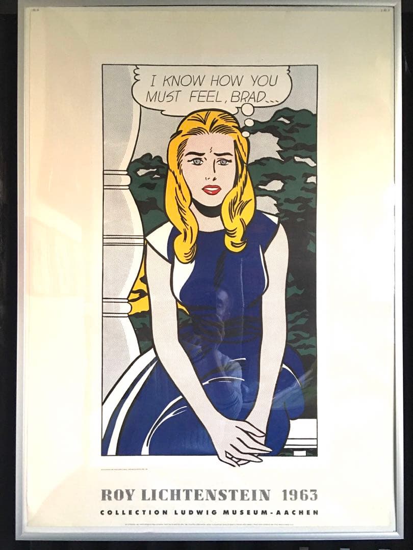 ロイリキテンスタイン　【100X70】ポスター　ビンテージ