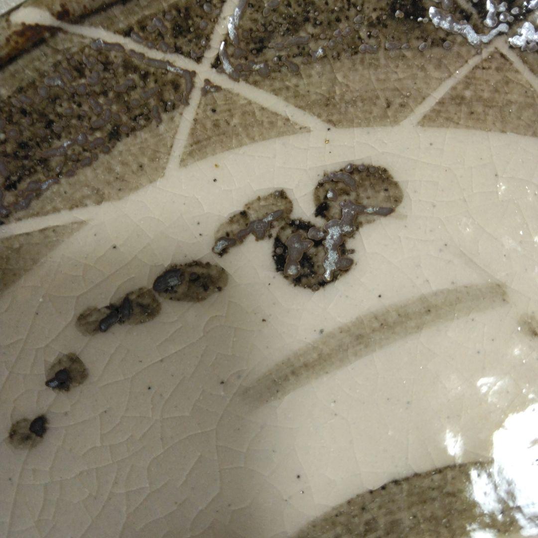 中垣連次 竹模様皿