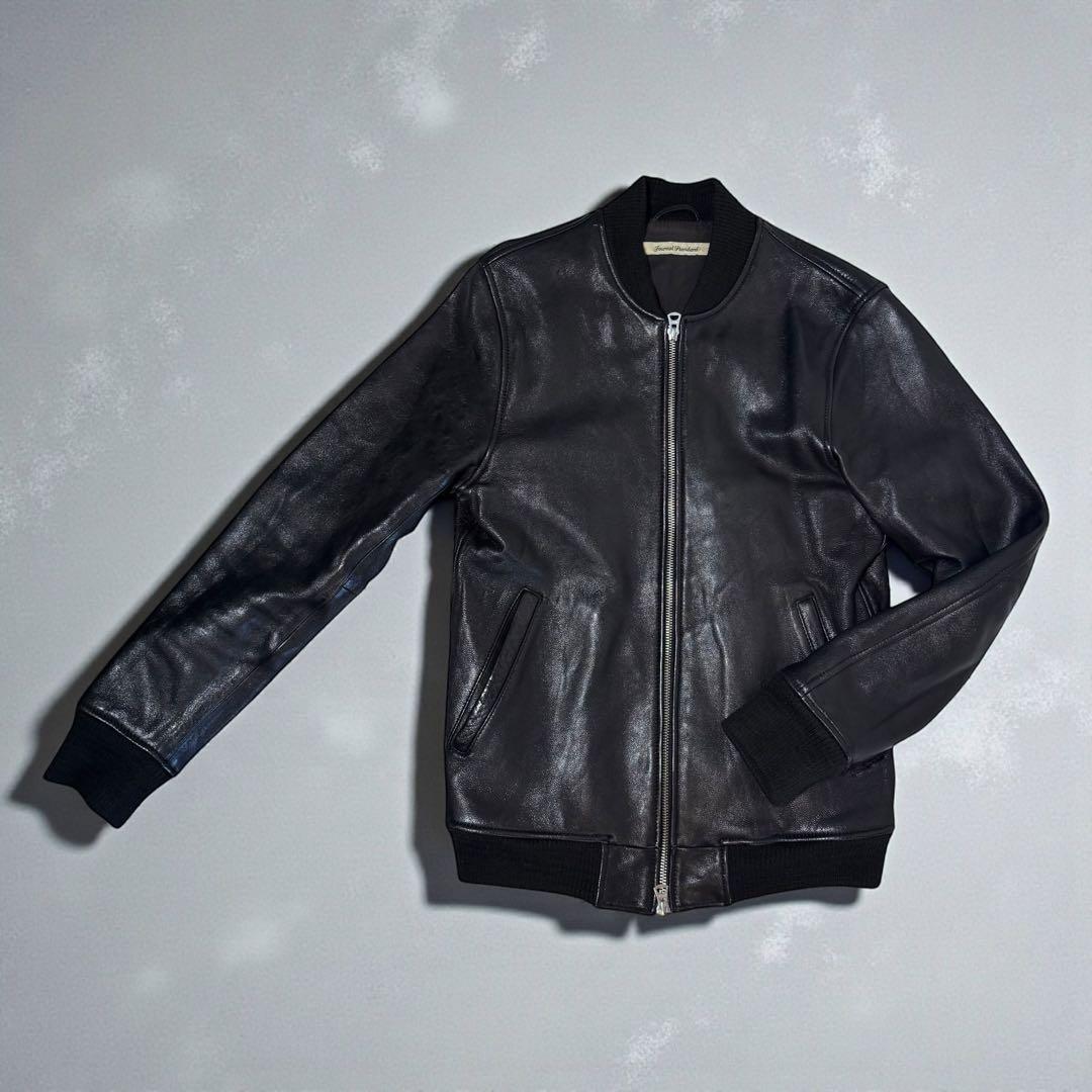 【美品】ジャーナルスタンダード MA-1 レザー ジャケット 本革 ブルゾン M