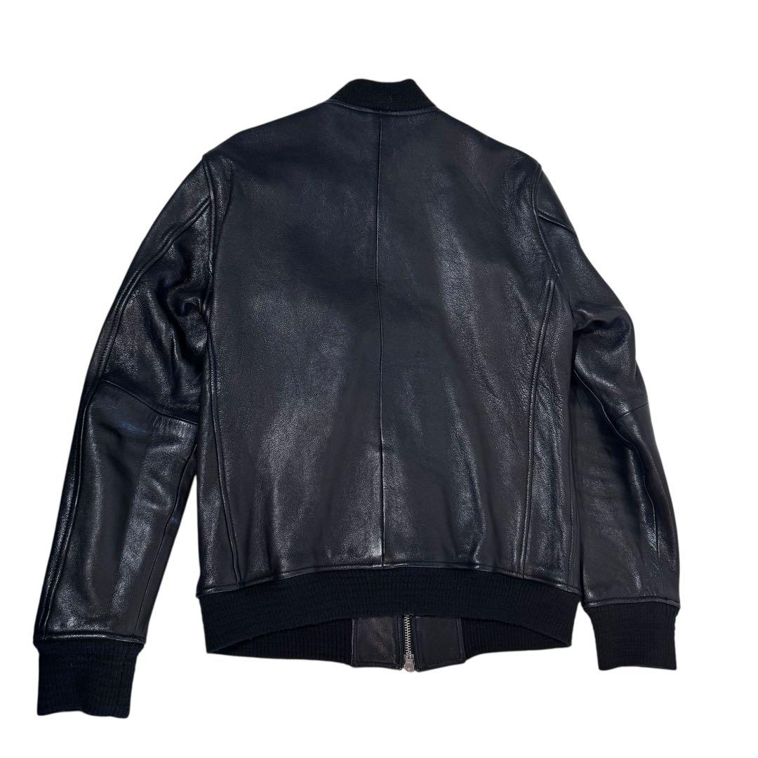 【美品】ジャーナルスタンダード MA-1 レザー ジャケット 本革 ブルゾン M
