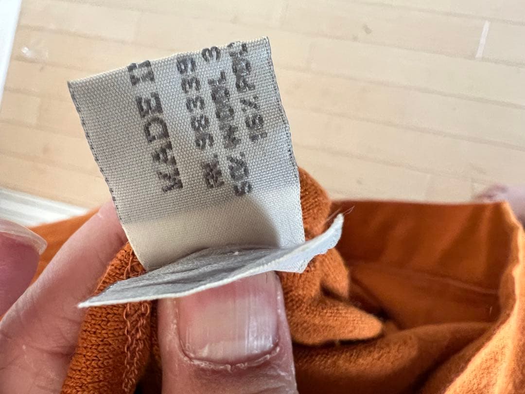 m*m様 MIU MIU セーター メンズ XXL アーカイブ オレンジ Lサイ