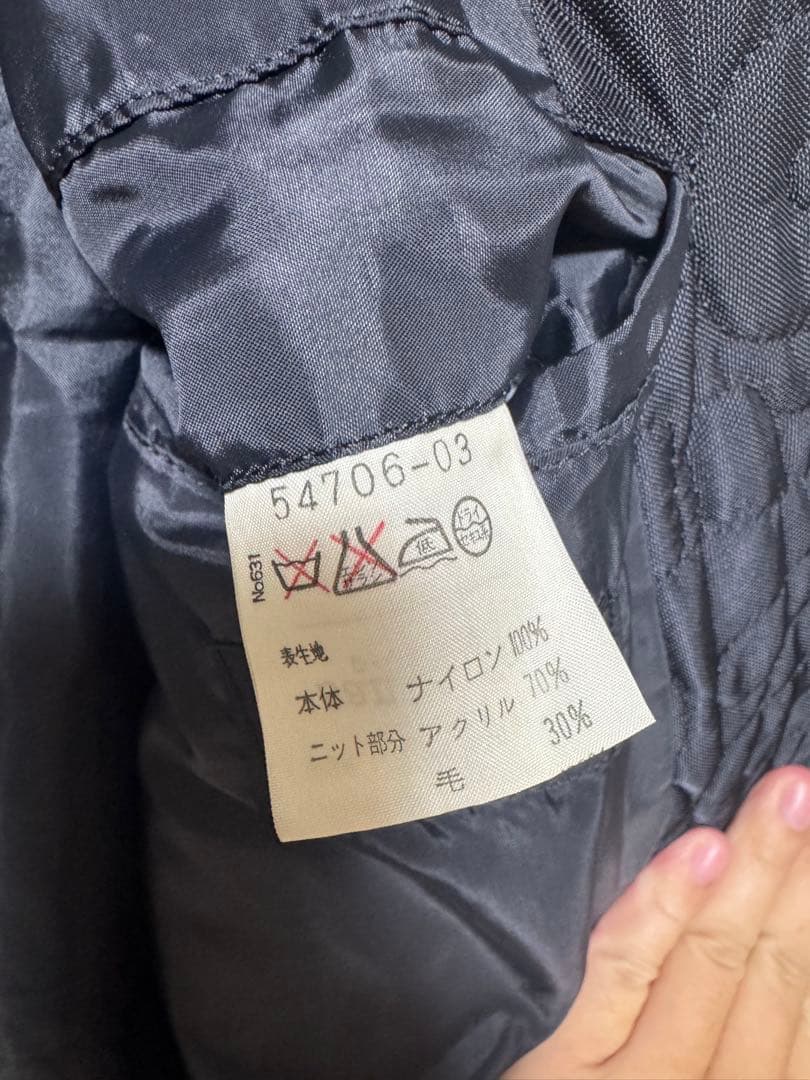 Santa Fe サンタフェ スタジャン 中綿ジャケット ブルゾン 刺繍 ロゴ