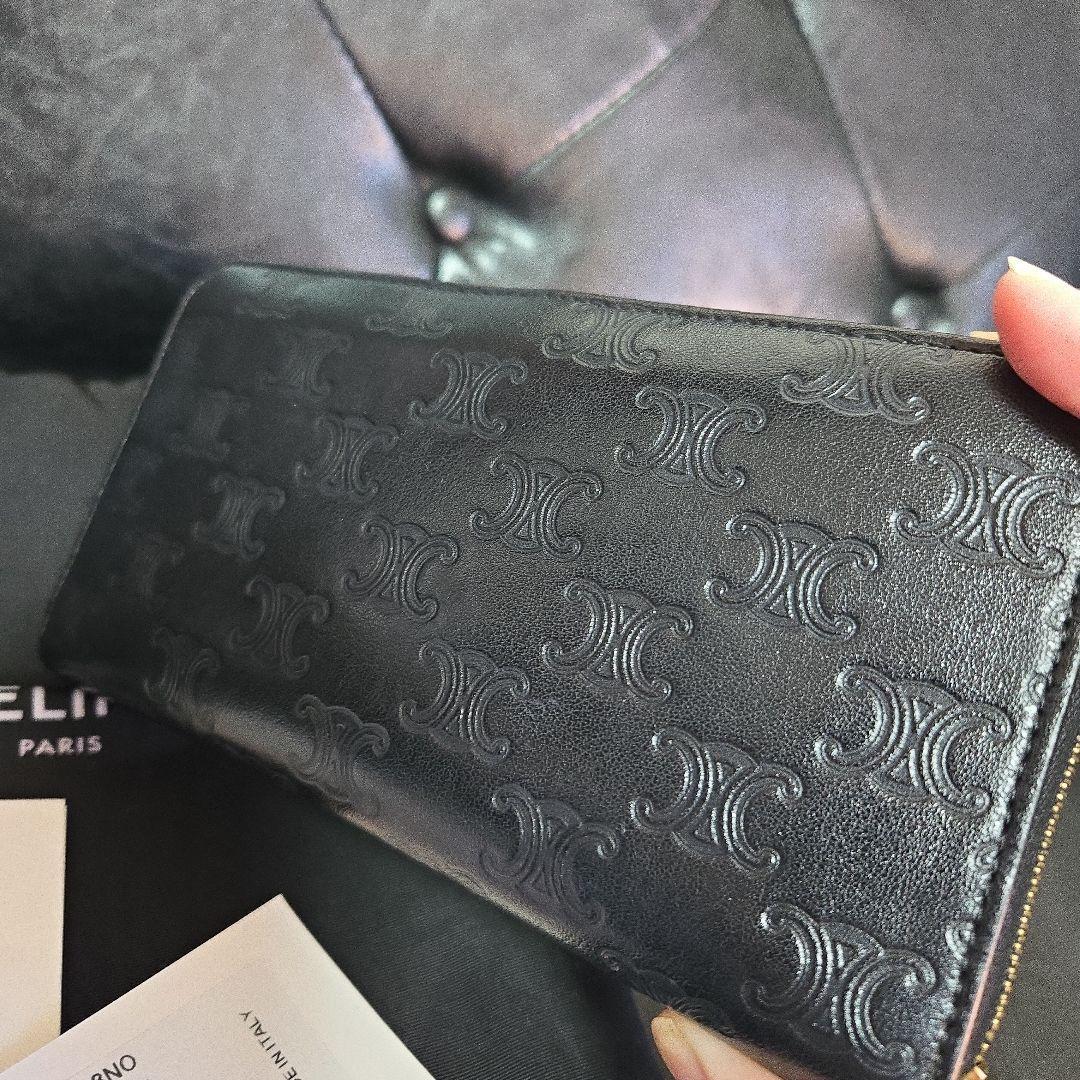 CELINE　セリーヌ 　ブラック　長財布
