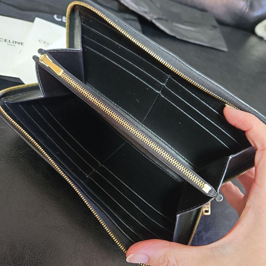 CELINE　セリーヌ 　ブラック　長財布