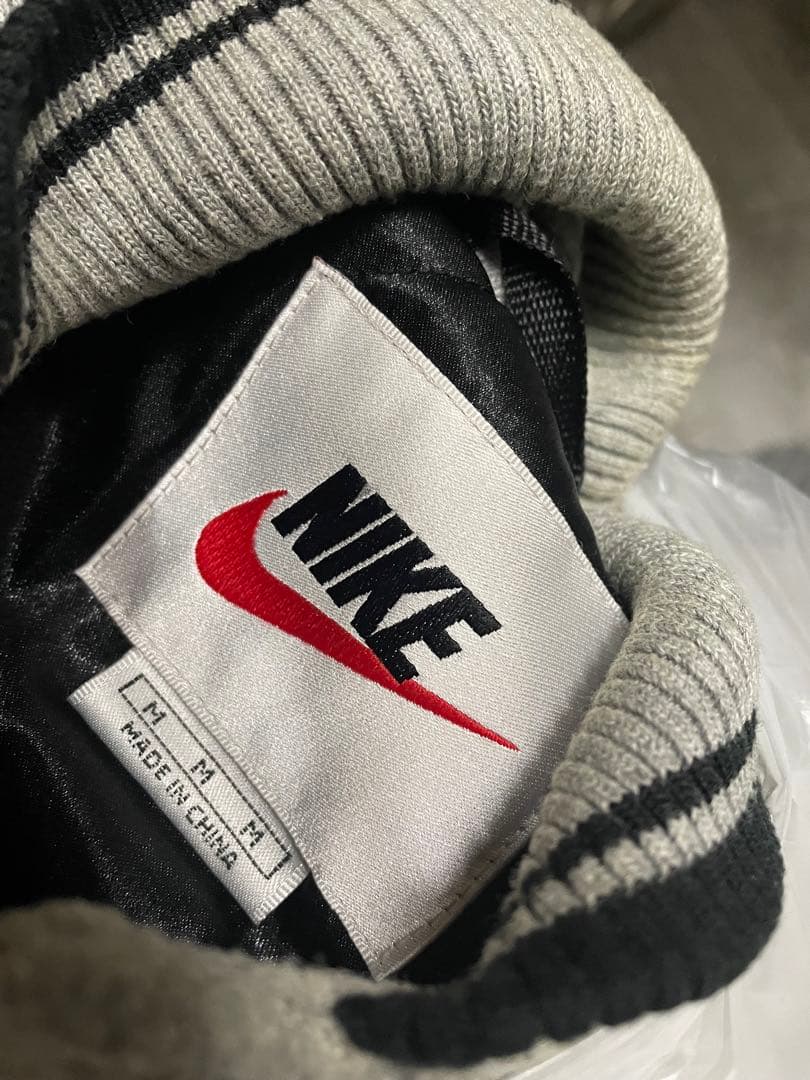 NIKE スタジャン　袖レザー