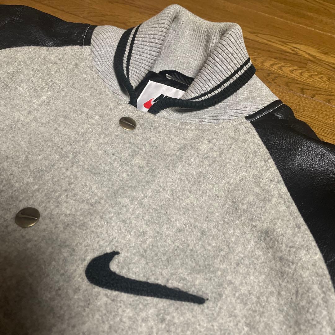 NIKE スタジャン　袖レザー