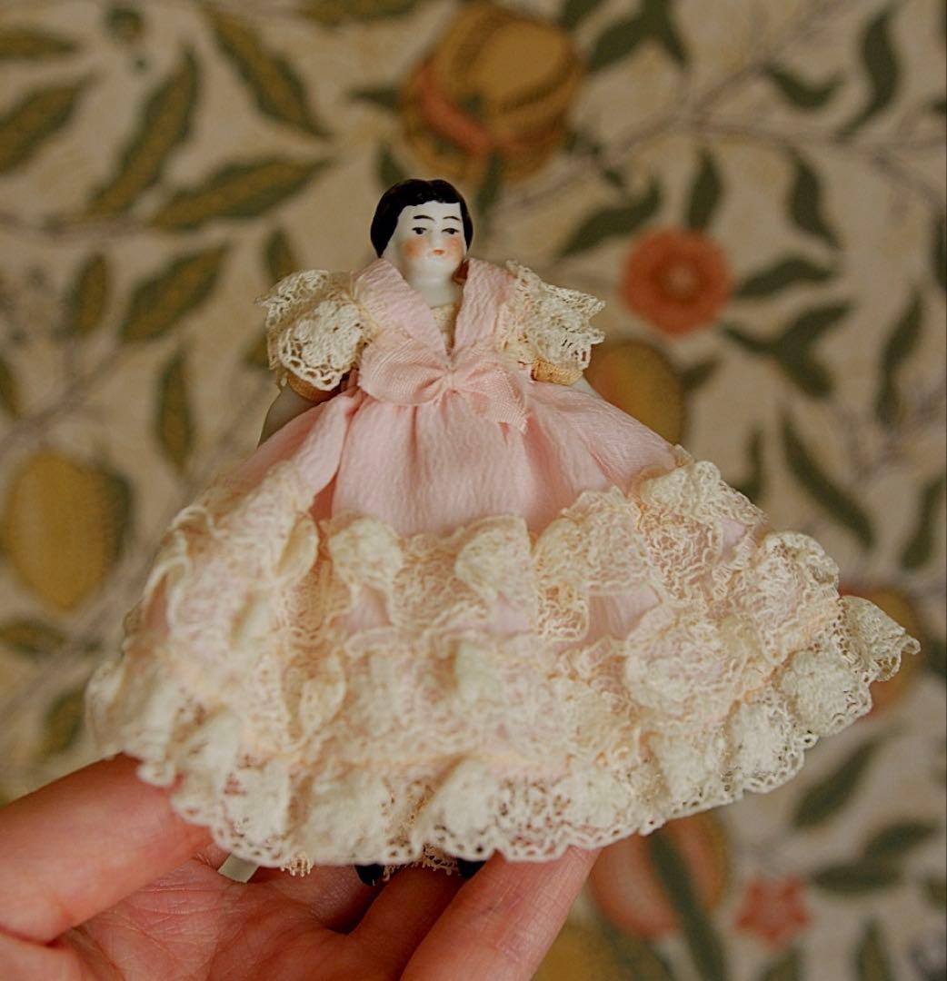 アンティーク チャイナヘッドドール ビスクドール ドールハウス ブライス