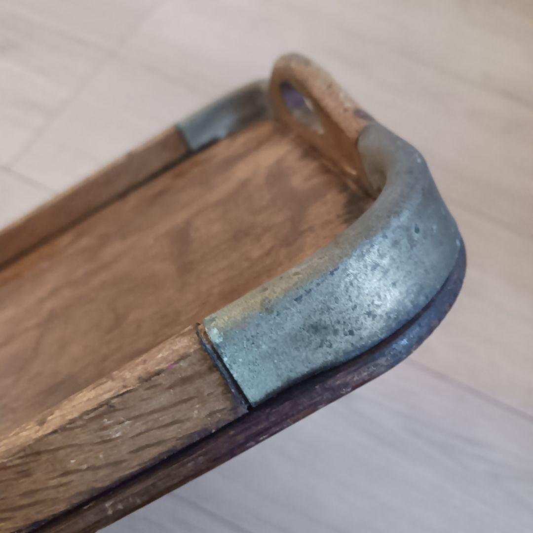 フランス　アンティークトレイ