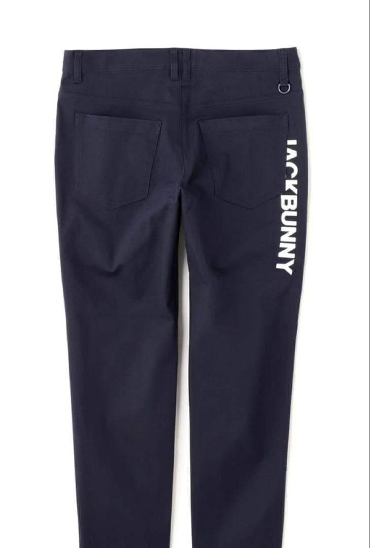 新品 パーリーゲイツ ジャックバニー 2WAYストレッチパンツ(4)サイズM/紺