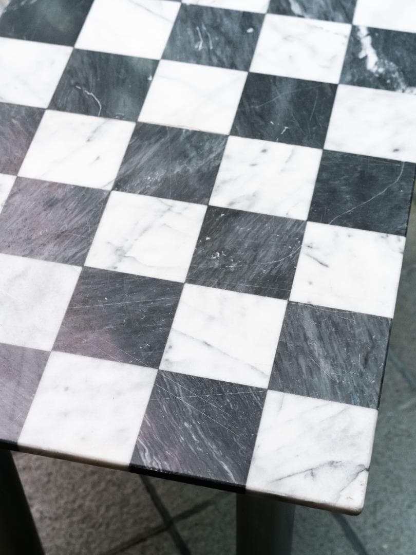 【こう】大理石 ヴィンテージ センターテーブル