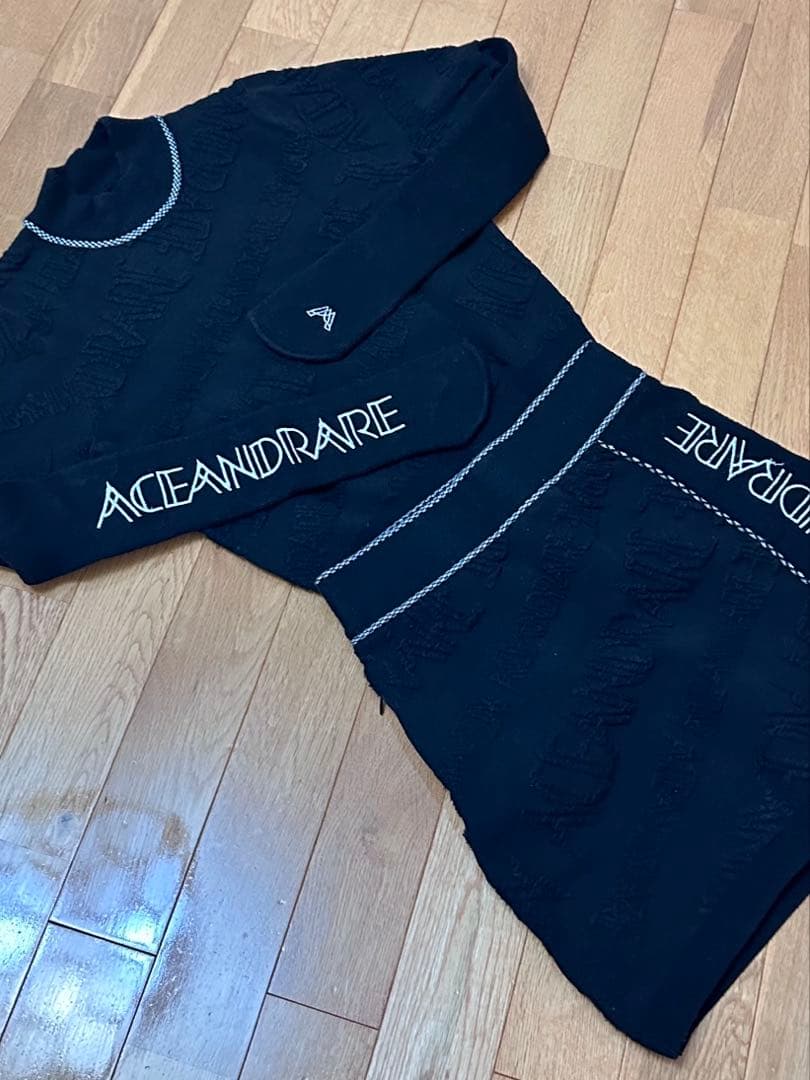 ACEANDREA EMBOSS JQ ニットアップ