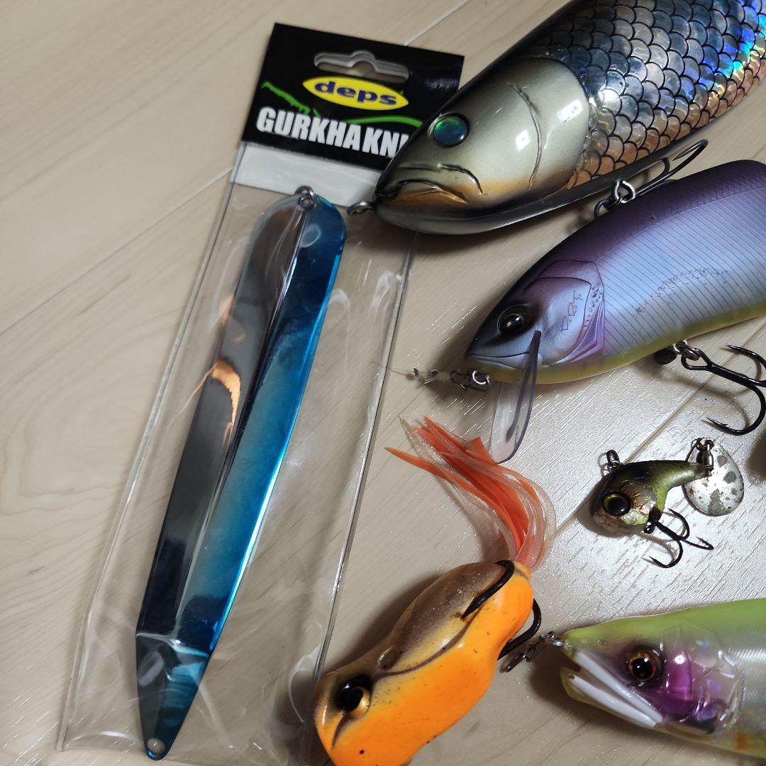 第6段】ルアーセット バス釣り引退 ビッグベイトセット タイニークラッシュ