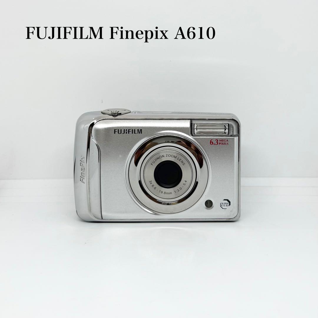 完動品☆FUJIFILM Finepix A610 デジタルカメラ 動作確認済み
