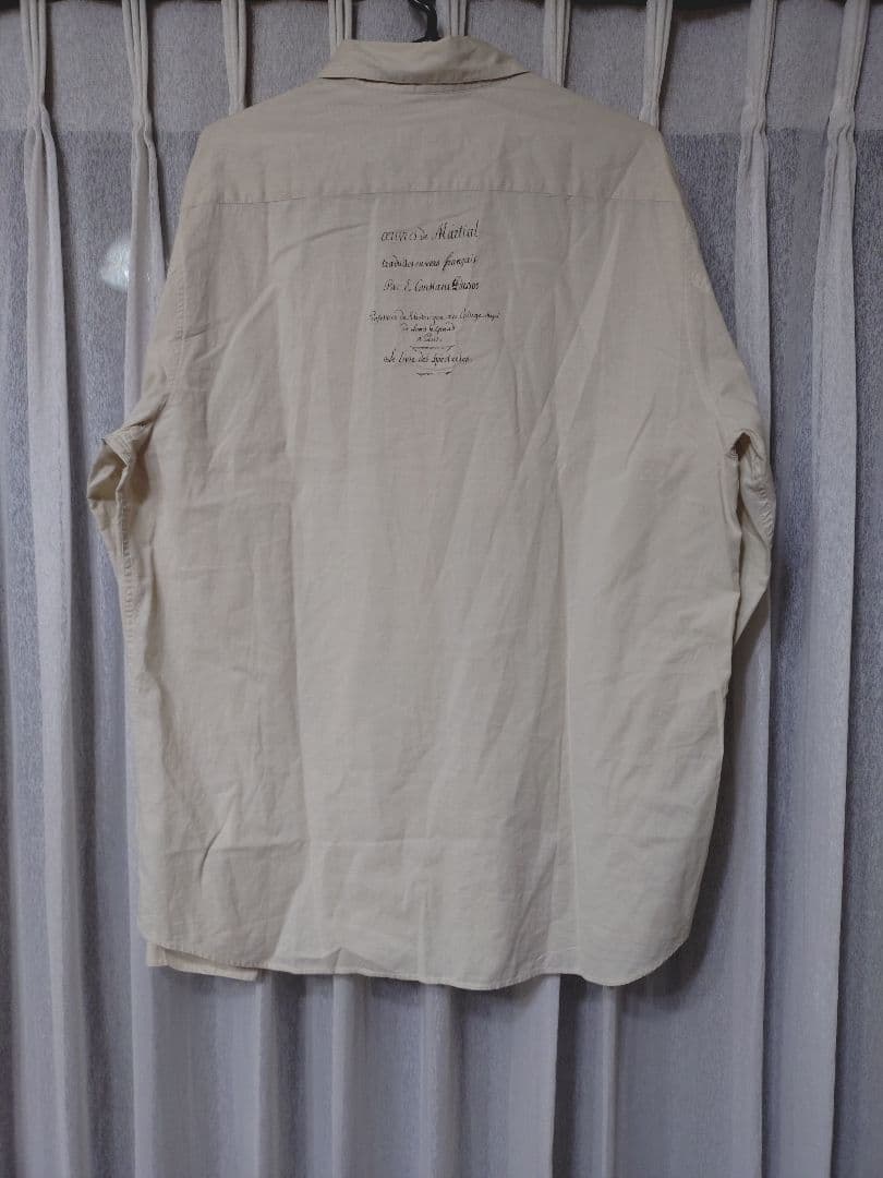 agnes b. アニエスベー レターシャツ メッセージシャツ フランス製