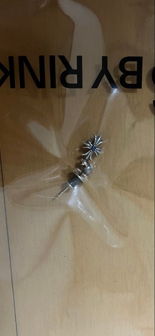 Chrome Hearts シルバー ピアス(片耳用)