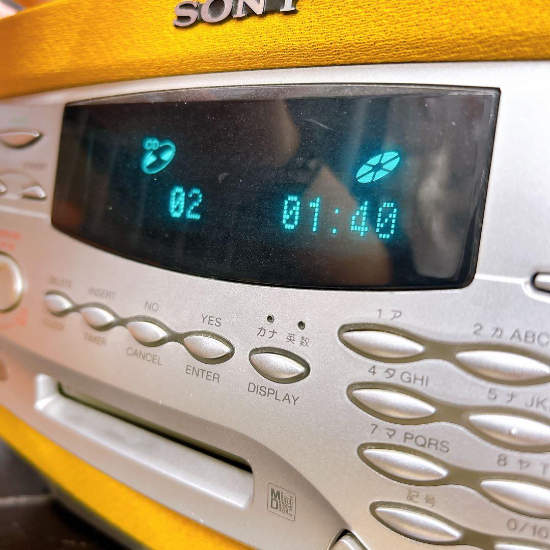 ■希少品 動作品■SONY ZS-M35 MD CD プレイヤー 2511062