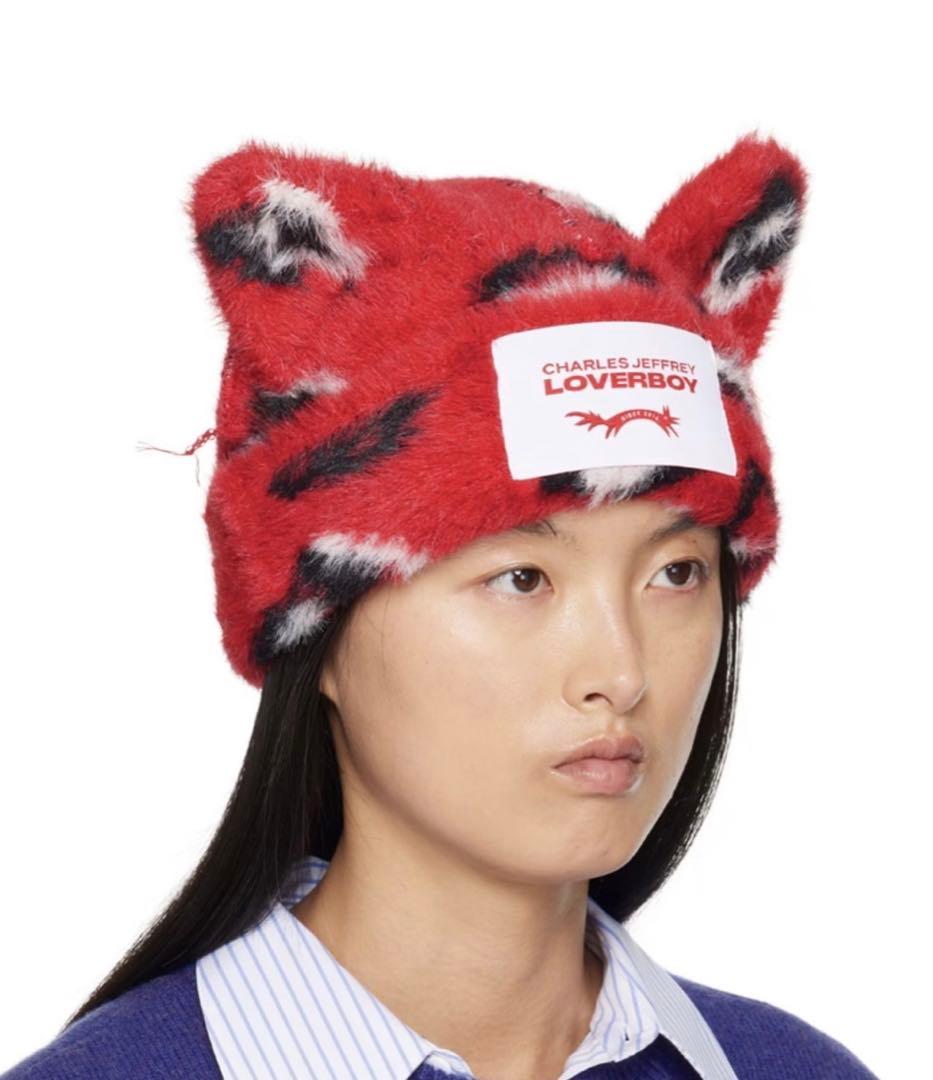 CHARLES JEFFREY LOVERBOY 猫耳ファー帽子