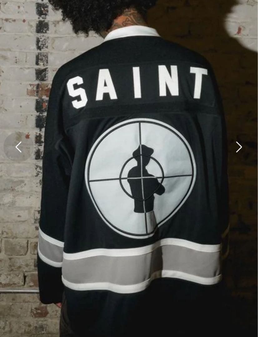 セントマイケル パブリックエネミー ホッケーシャツ ゲームシャツ
