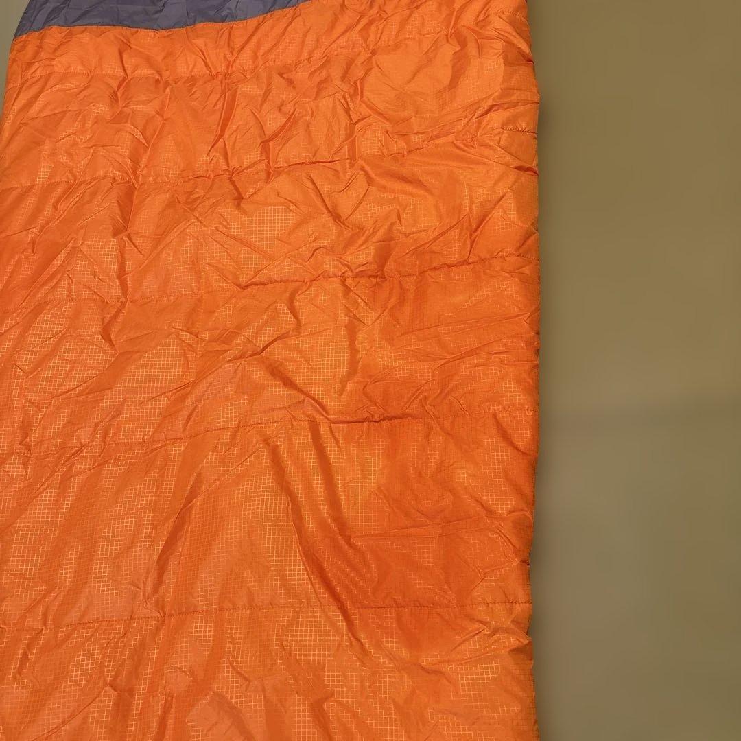 THE NORTH FACE 寝袋 ALEUTIANオレンジ/グレー　ロング