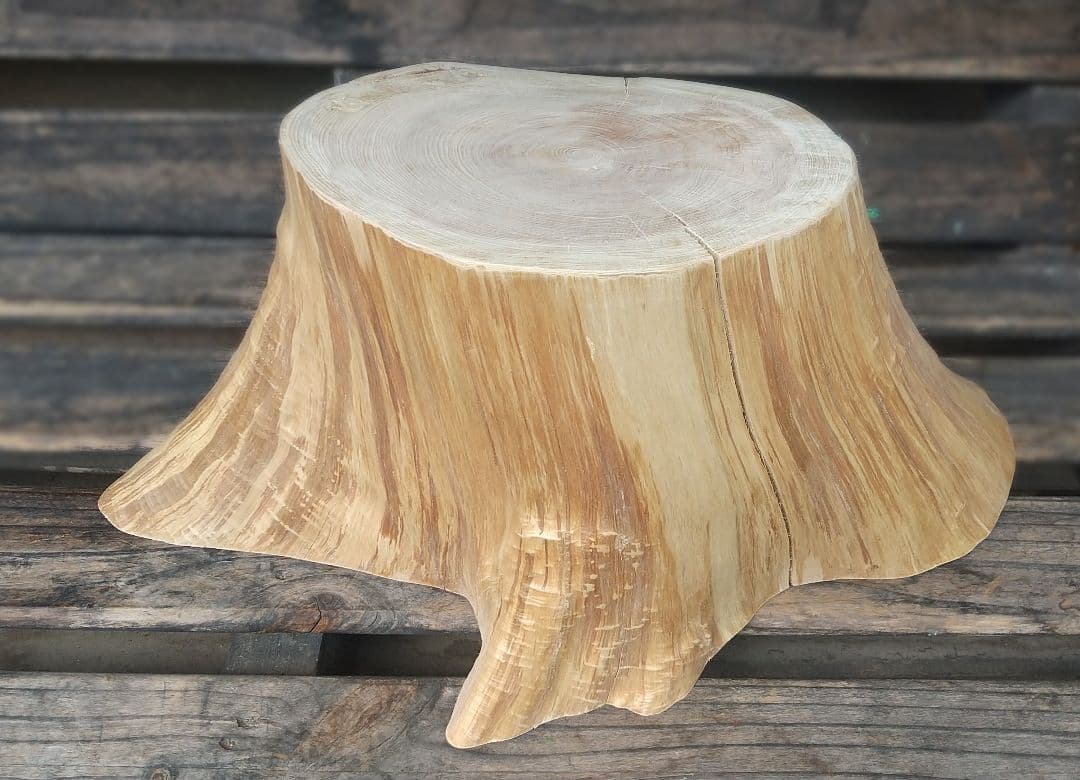 Nebari シリーズ　切り株丸太椅子　特選001