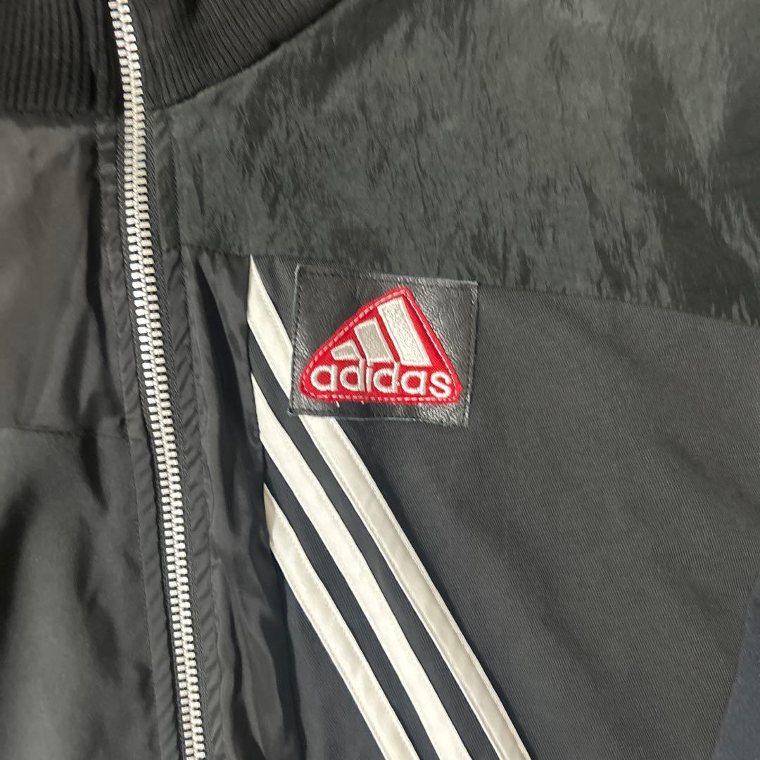 adidas リメイク　パッチワークデザイン トラックジャケット 黒