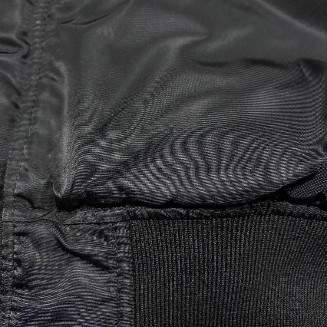 BEAMS ビームス N-2B フライトジャケット ブラック 黒 プリマロフト