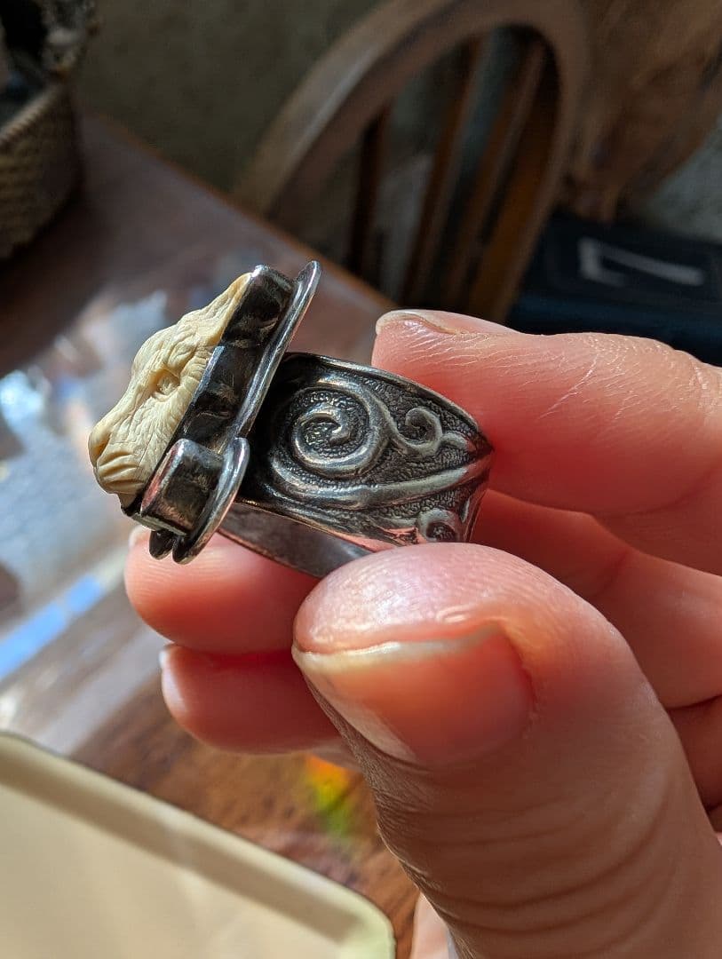 tabra tunoa タブラ リング 指輪 シルバー ハンドメイド レア 希少