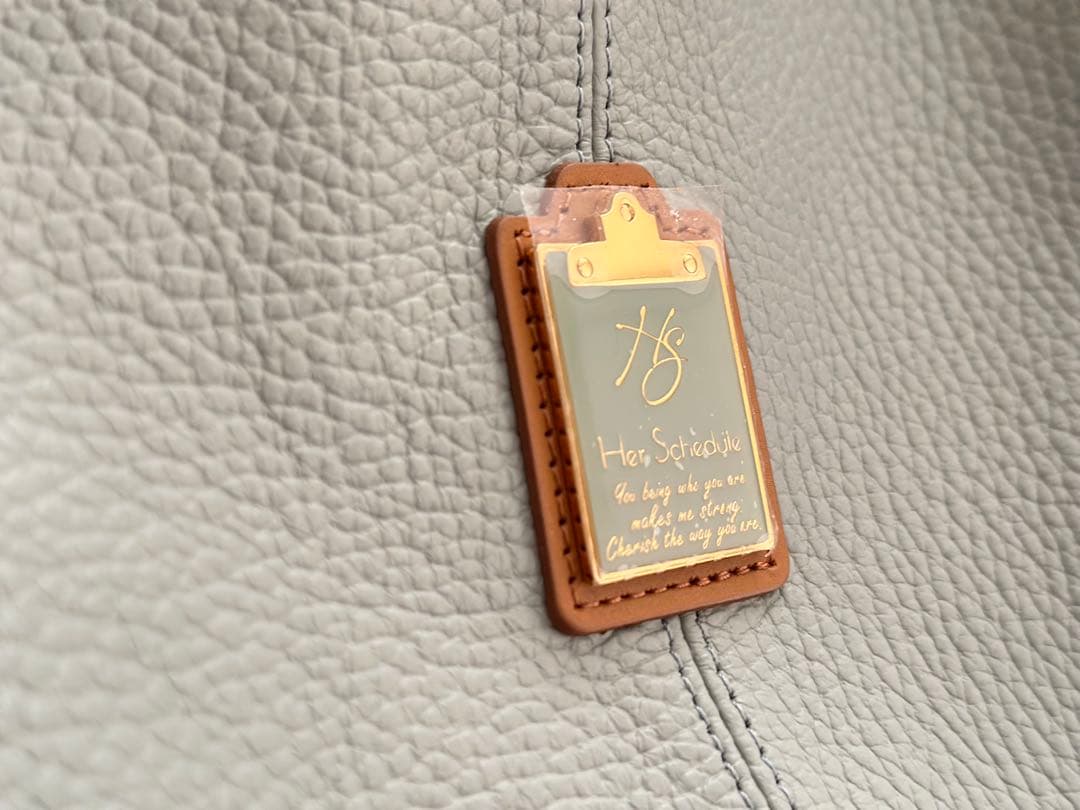 ［お値下げ］Her Scheduleイタリアンレザー&撥水ナイロンリュック