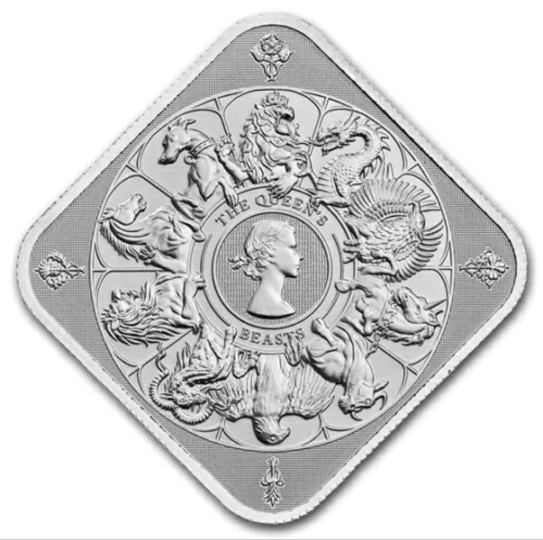 2025年 クイーンズビースト コンプリーター 1オンス 純銀地金 999.9