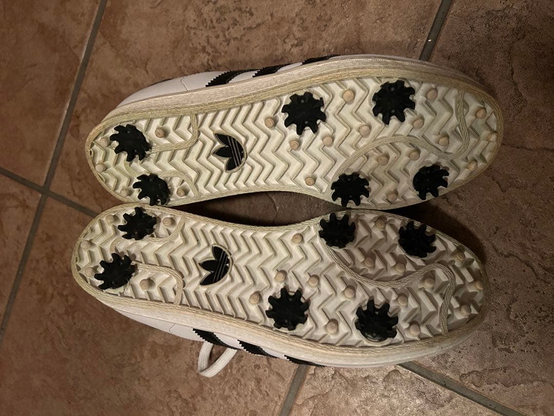 adidas スーパースター　ゴルフシューズ