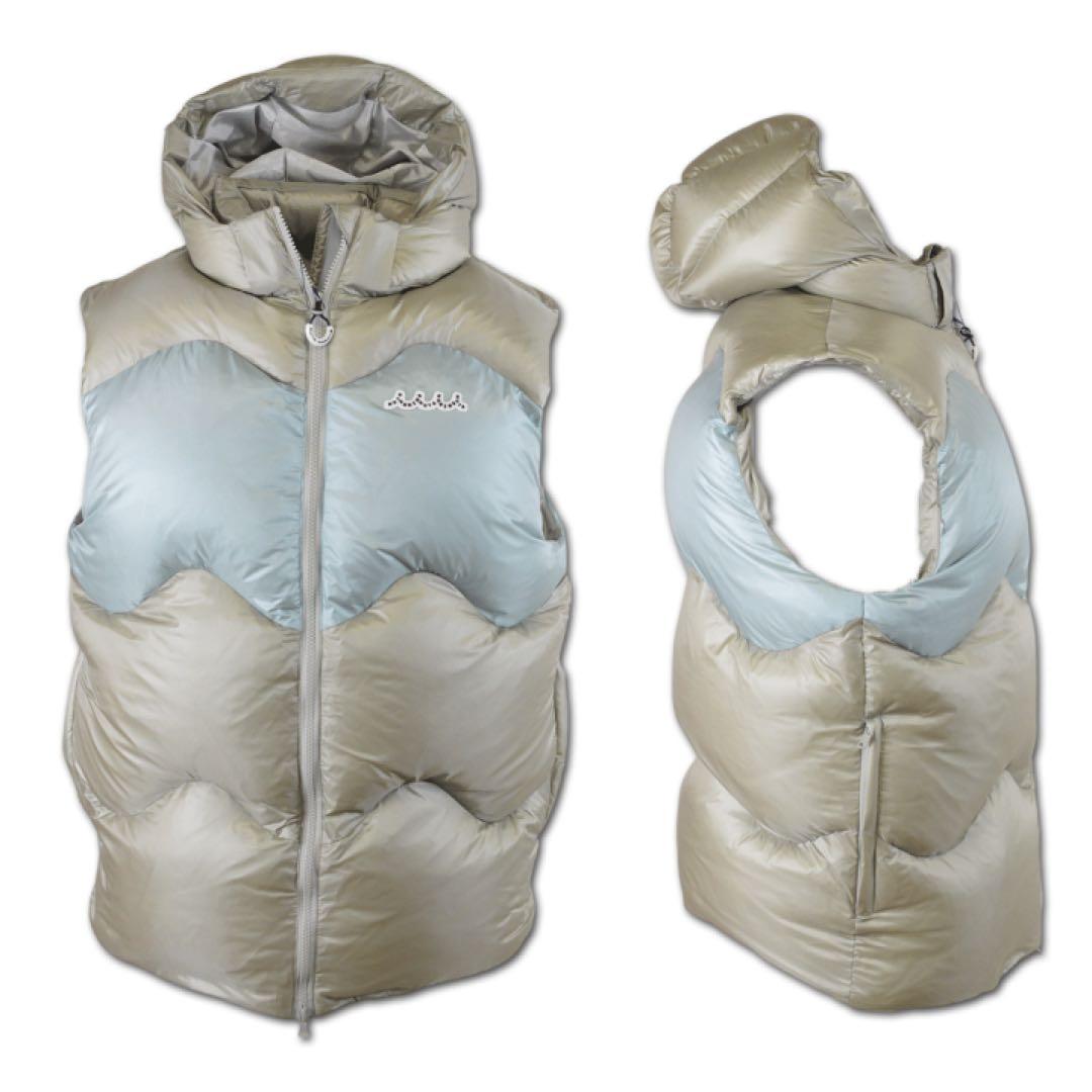 5番M 新品定価68200円 ムータマリンゴルフ メンズ ダウンベスト