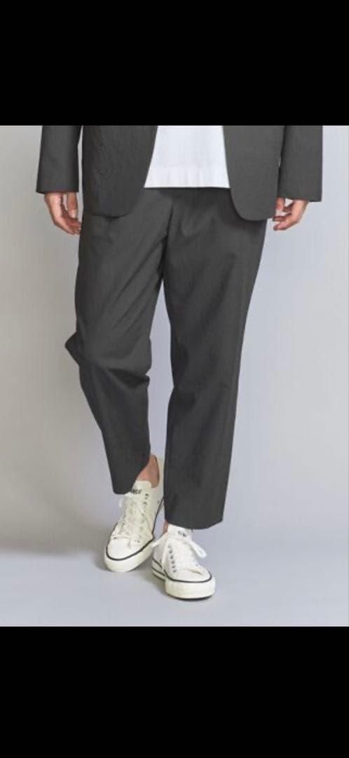 美品 beauty&youth セットアップ グレー　KOMATSU PACK