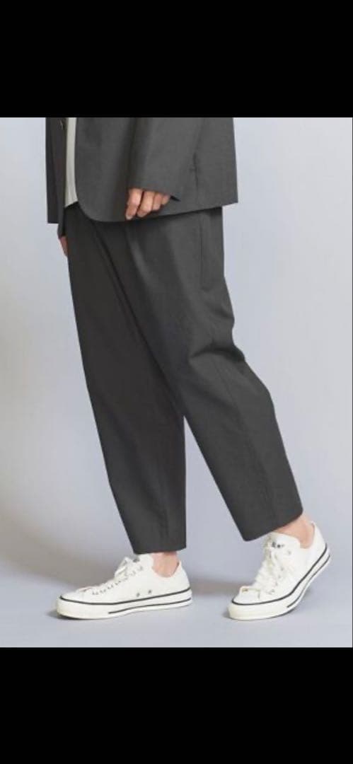 美品 beauty&youth セットアップ グレー　KOMATSU PACK