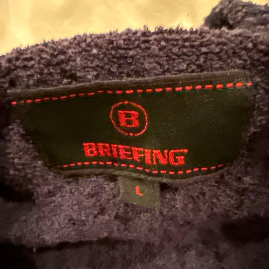 BRIEFING ブリーフィング　ハーフジップ ニット　セーター