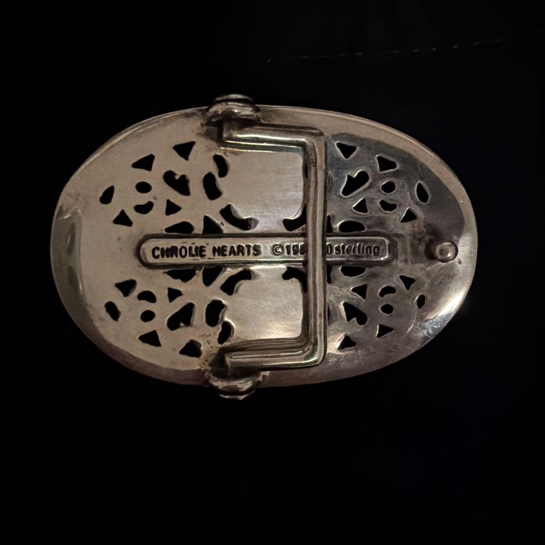 あ　クロムハーツ クラシックオーバルクロス　バックル