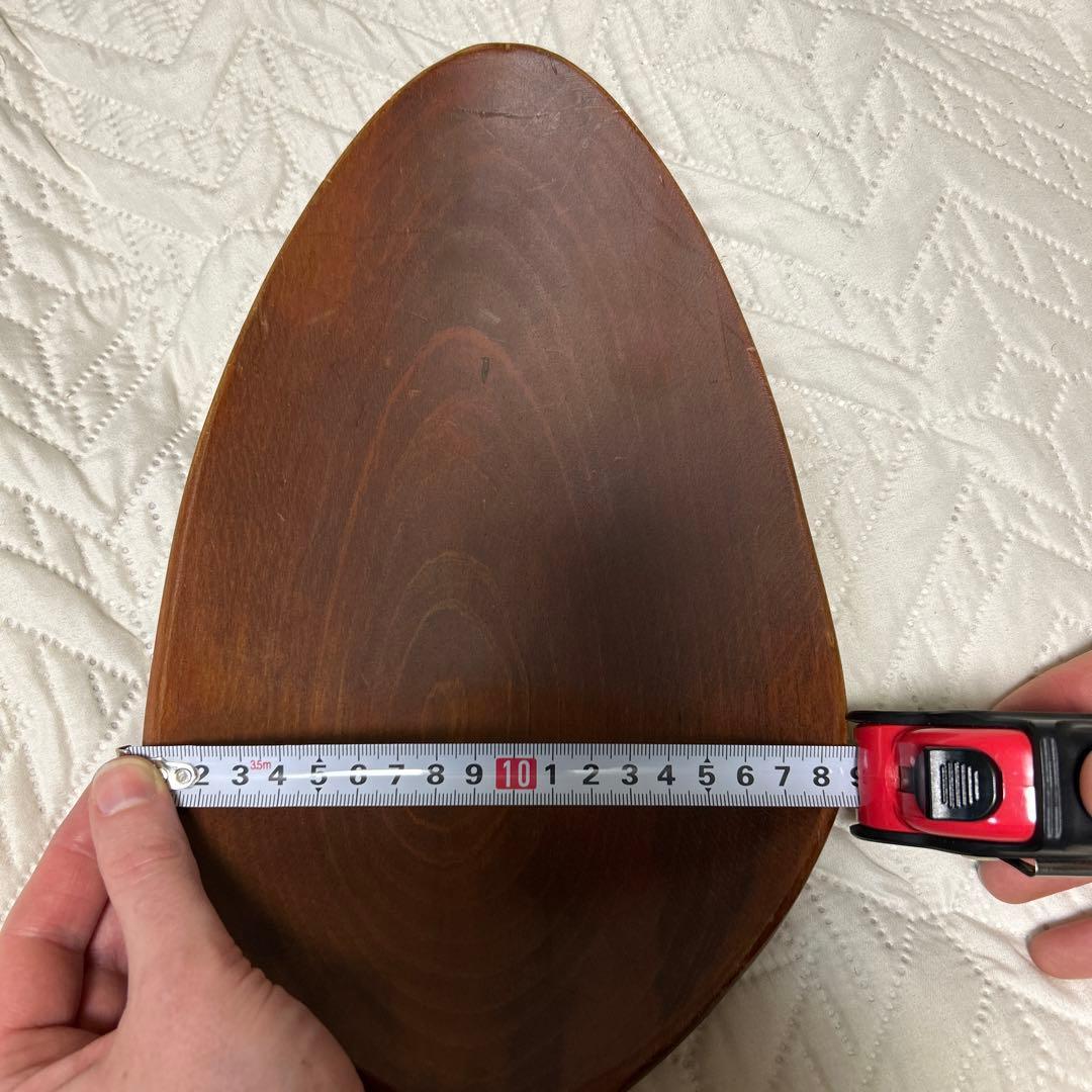 スマイル　木製の巨大なスプーンとフォーク　オブジェ　置物　インテリア