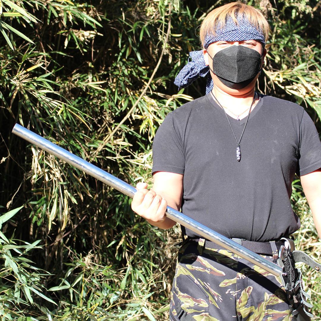 鍛錬棒　約４キロ　ステンレス製　800ｍｍトレーニング　筋トレ 臭わない